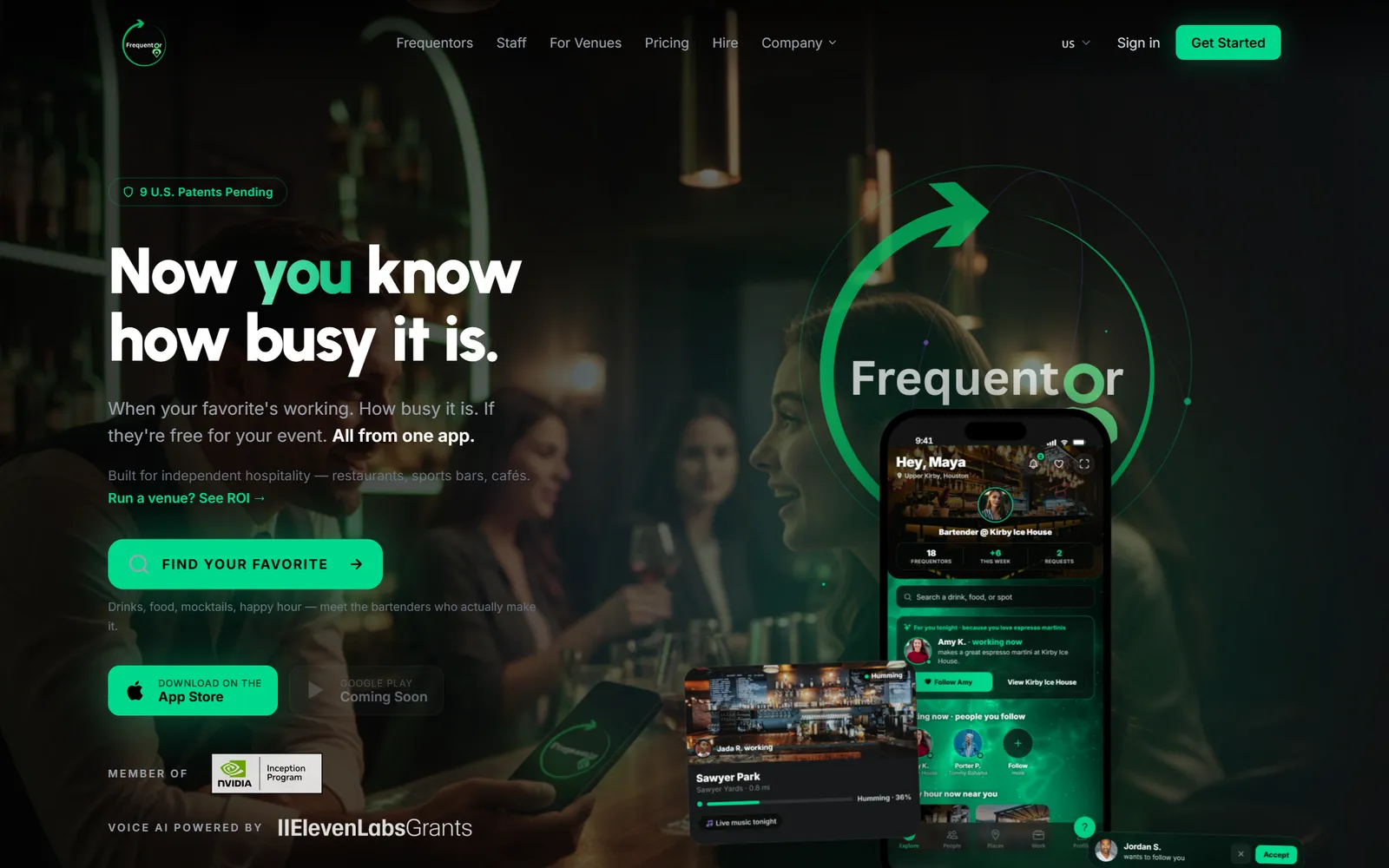 frequentor.com — multi-tenant web platform
